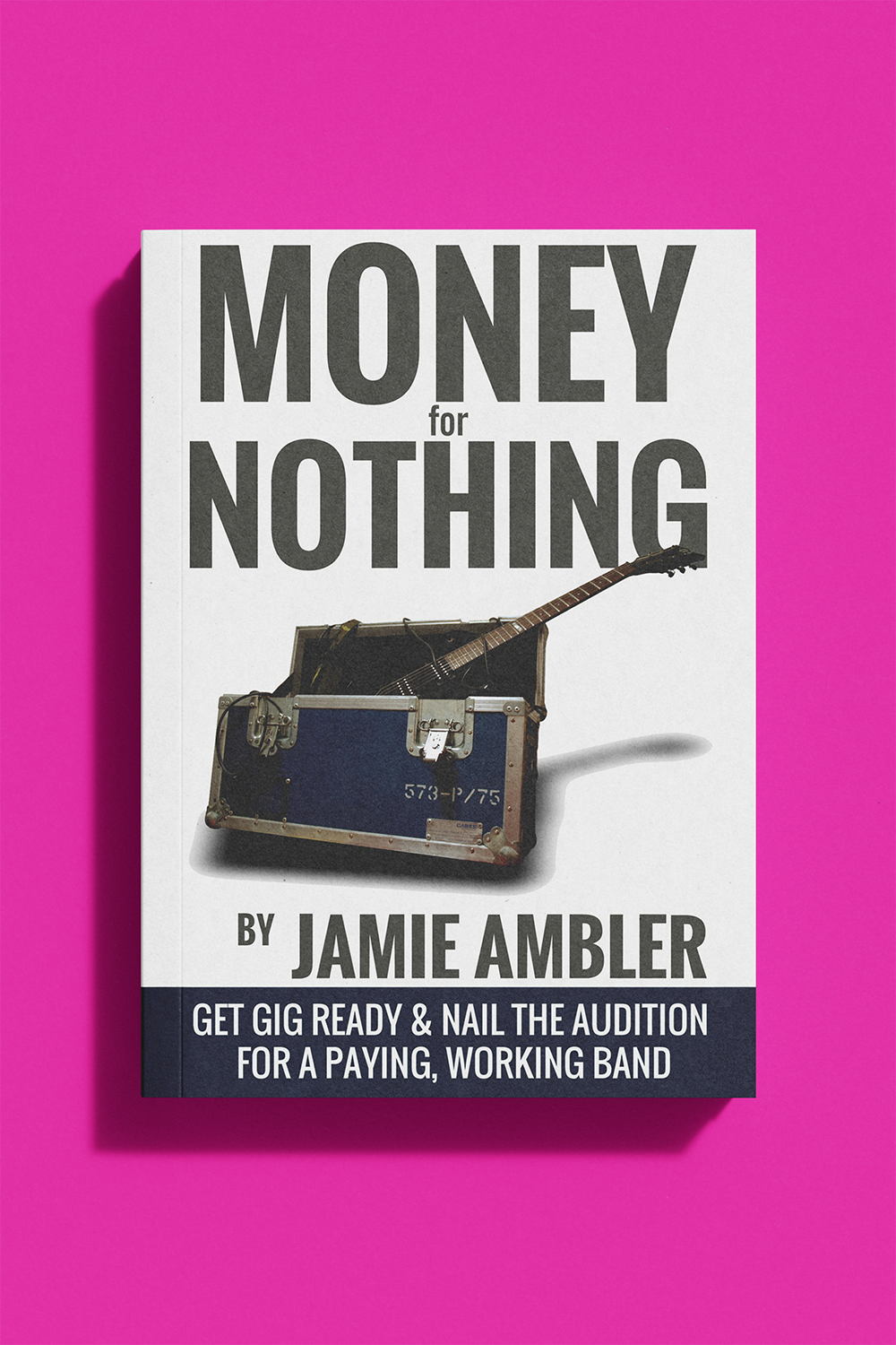 Mockup of Money for Nothing book by Jamie Ambler
